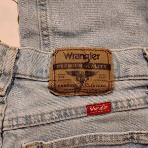 Wrangler blue jeans